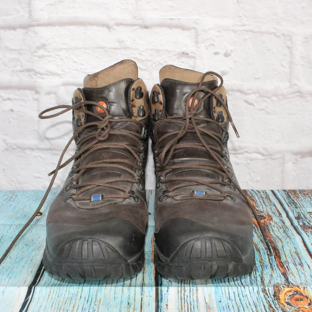 Merrell Perimeter Gore-Tex Brown Leather Vibram Sole Hiking Boot Size 14 - Picture 4 of 8
